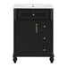 Freestanding Bathroom Vanity With Sink, 3 Drawers & Flip-Out Drawer Hearth and Haven