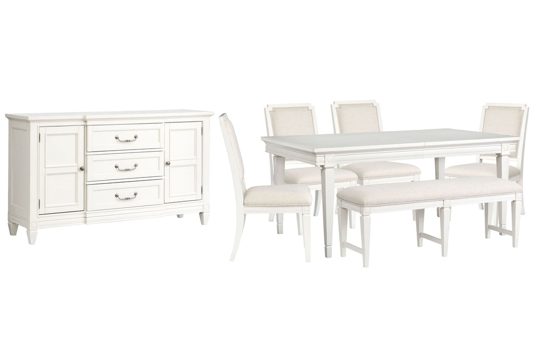 Willowbrook - Extendable Rectangular Dining Table Set Magnussen Furniture