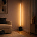 Prism - LED Floor Lamp With On / Off Switch Base - Gold / Marble Ashcroft Furniture