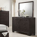 1 Piece Dresser With 9 Drawers - Brown Home Essentials