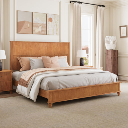 Platform Bed Frame With Tall Headboard Home Essentials