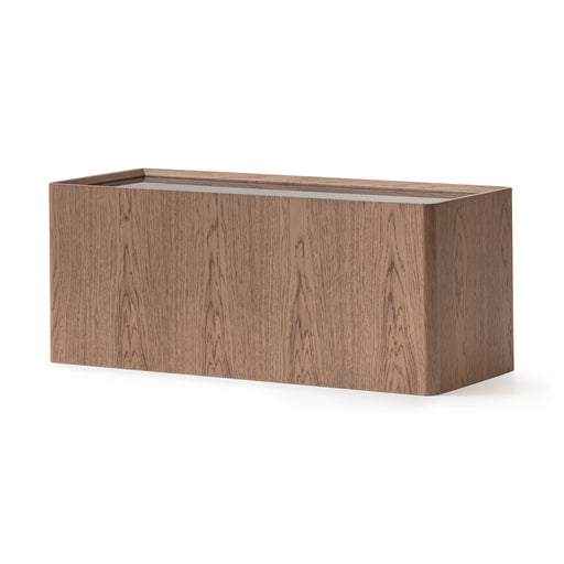 Bristol Point - Sectional Table - Saddle Brown Michael Amini