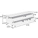 Storage Ottoman With Tufted Seat And Underseat Drawer Home Essentials