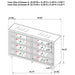 Mika - 8 Drawer LED Dresser Furniture Max