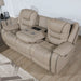 Power Reclining Sofa With USB Ports, Drop Down Table & Adjustable Headrest - Toffee Home Essentials