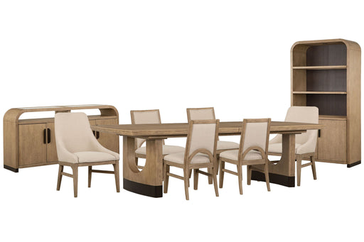 Tristan - Extendable Trestle Dining Table Set Magnussen Furniture