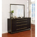Prescott - 8 Drawer Dresser With Mirror - Smoked Peppercorn Brown Furniture Max