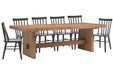 Lindon - Trestle Dining Table Set Magnussen Furniture