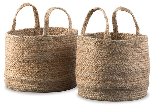 Brayton - Basket Set (Set of 2) - Natural Signature Design by Ashley®