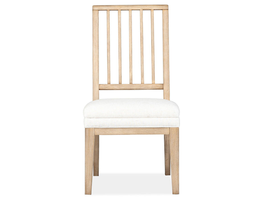 Coventry - Upholstered Side Chair With Solid Wood Back (Set of 2) - Honey Maple Magnussen Furniture