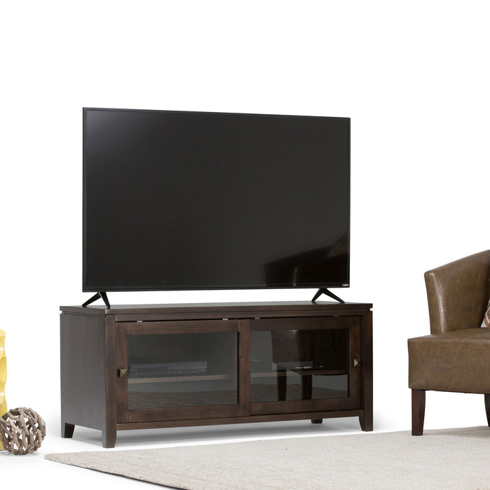 Cosmopolitan - Handcrafted TV Media Stand Simpli-Home