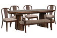 Belville - Extendable Trestle Dining Table Set Magnussen Furniture