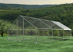 Large Metal Chicken Coop, Walk In Poultry Cage Hen Run House Rabbits Habitat Cage Spire Shaped Coop With Waterproof And Anti Ultraviolet Cover Daily Nest
