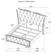 Mika - Bedroom Set With LED Lighting Furniture Max