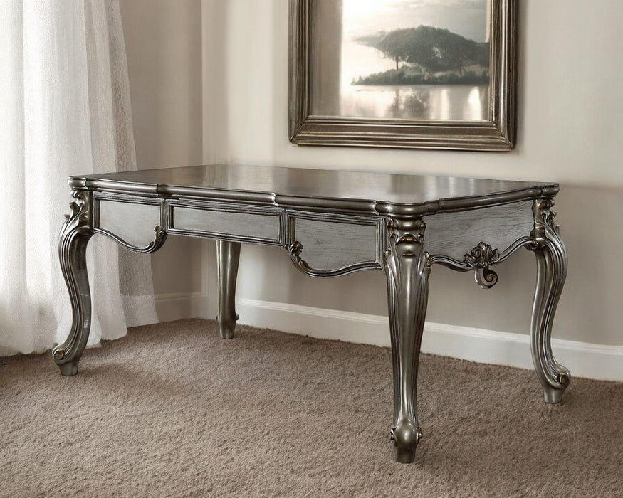 Executive Desk - Silver