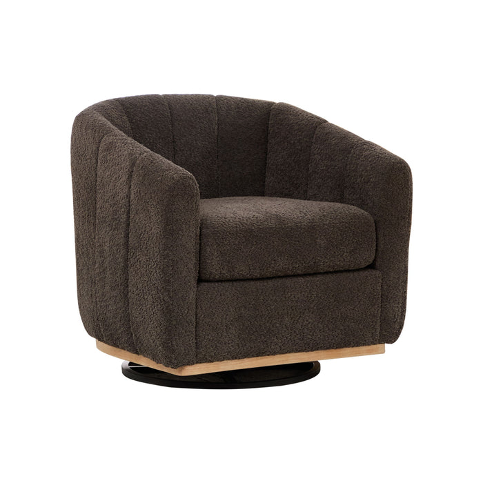 360° Swivel Upholstered Barrel Chair