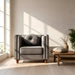 Chesterfield Accent Tufted Square Arm Side Chair US Pride