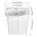 Freestanding Bathroom Vanity & Sink, Soft Close Doors Home Essentials