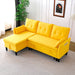 L-Shaped Reversible Chaise Sectional Sofa With Storage Home Essentials