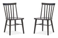 Lindon - Dark Dining Side Chair (Set of 2) - Dark Brown Magnussen Furniture