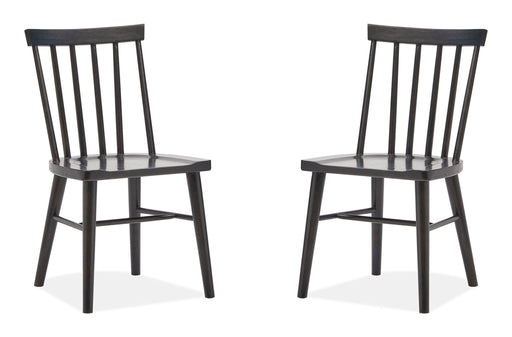 Lindon - Dark Dining Side Chair (Set of 2) - Dark Brown Magnussen Furniture