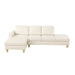 L - Shaped Sectional Sofa With Chaise & Ottoman Home Essentials