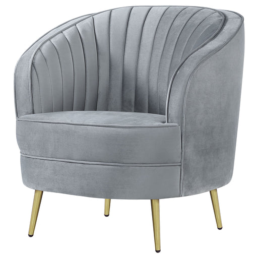 Tufted Upholstered Lounge Seating Chair Furniture Max
