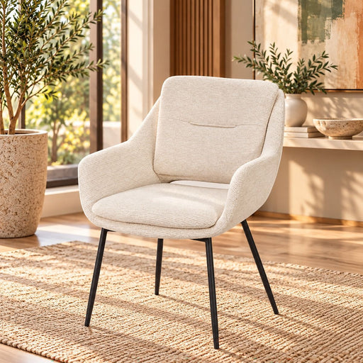 Bexley - Arm Chair (Set of 2) - Beige Linen ACME