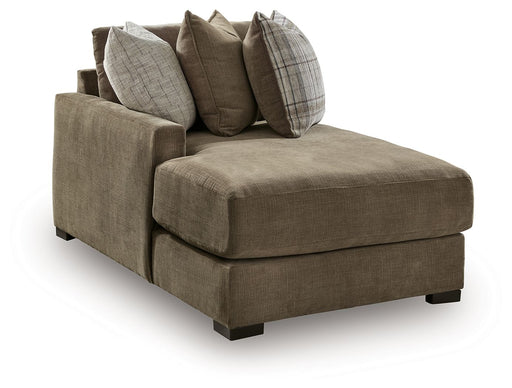 Camellia-Court - LAF Corner Chaise - Coffee Benchcraft®