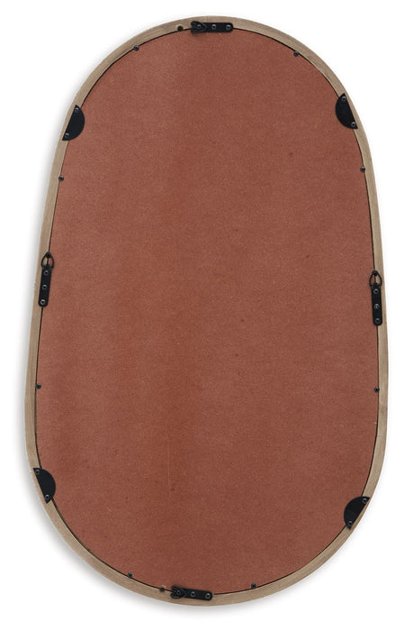 Aarilynn - Accent Mirror - Antique Brown Signature Design by Ashley®