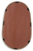 Aarilynn - Accent Mirror - Antique Brown Signature Design by Ashley®