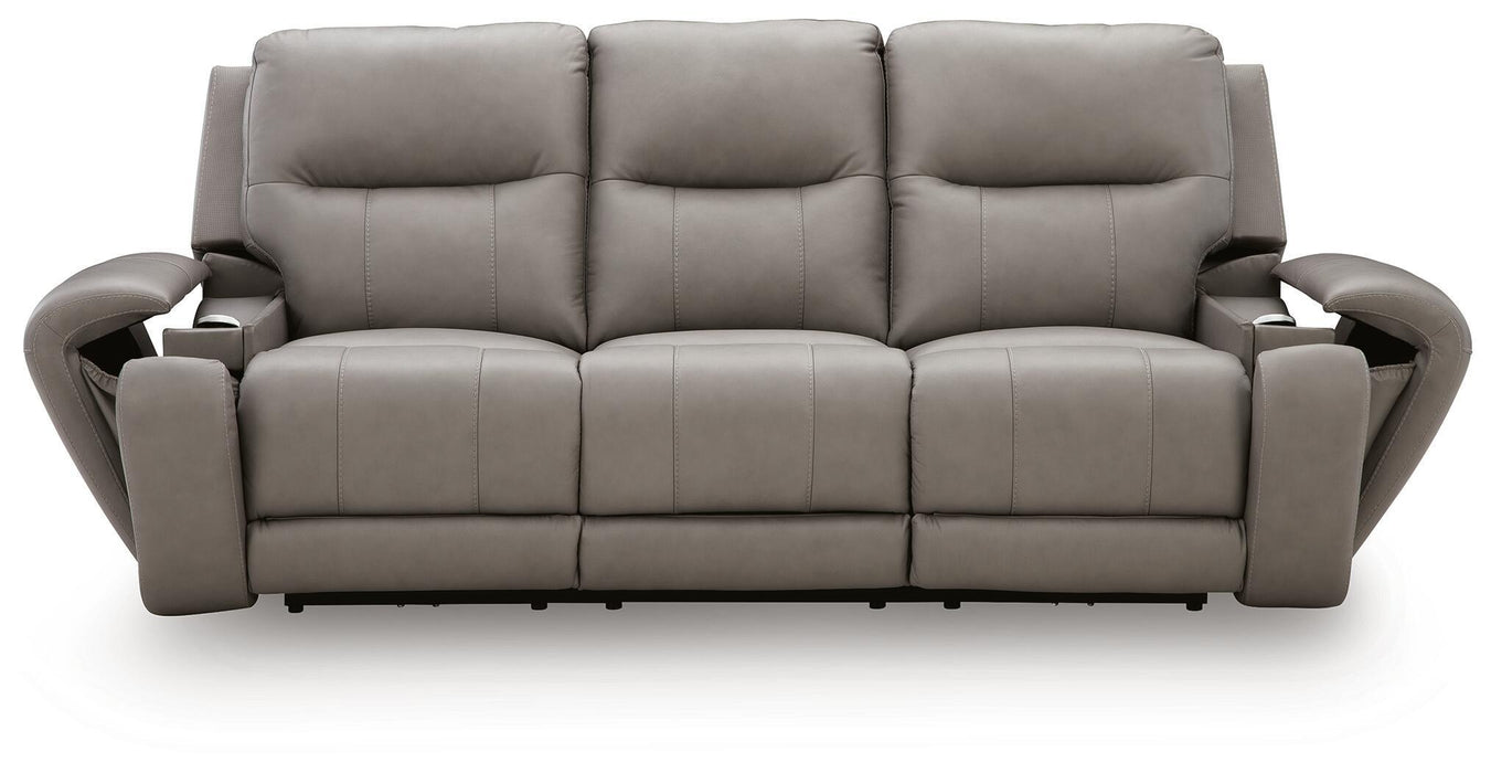 Real Moments - Power Reclining Sofa With Audio Seating - Ash Signature Design by Ashley®