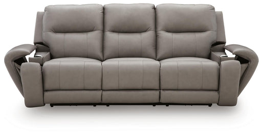 Real Moments - Power Reclining Sofa With Audio Seating - Ash Signature Design by Ashley®