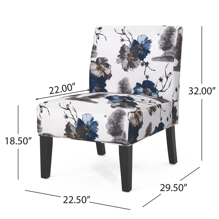 Accent Chair - Blue / Multi