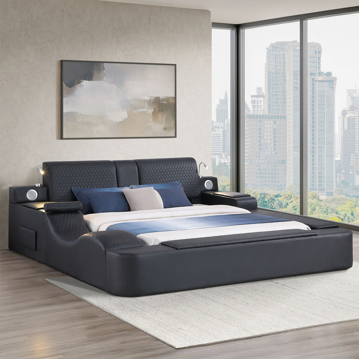 Zoya - Smart Multifunctional Bed, Built In Bluetooth Speakers, USB Charging Matrix Furniture Group