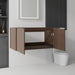 Floating Bathroom Vanity Cabinet With Soft Close Double Doors, Spacious Interior Storage, Wall Mounted, Cabinet Only Home Essentials