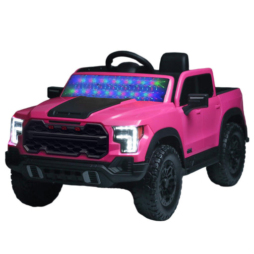 12V Kids Ride On Car With Remote Control, 4 Wheel Shock Absorption, Multifunctional Music Player Perfect Gift For Toddlers - Pink Daily Nest