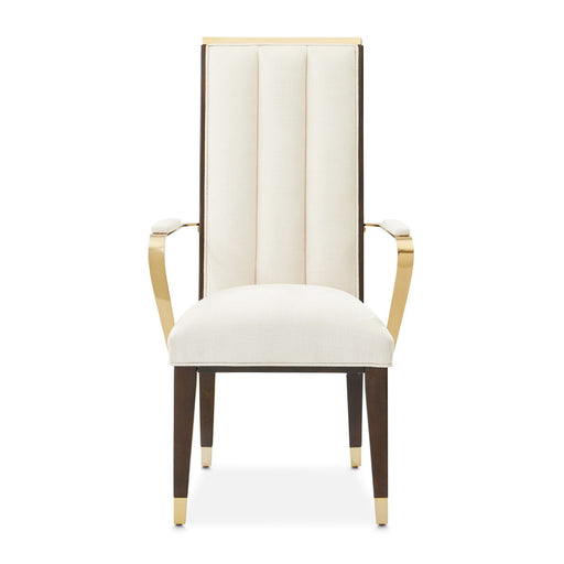Belmont Place - Dining Arm Chair (Set of 2) - Espresso Michael Amini