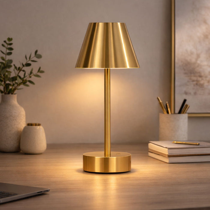 Elegance Rechargeable LED Table Lamp LED Touch Switch Ashcroft Furniture