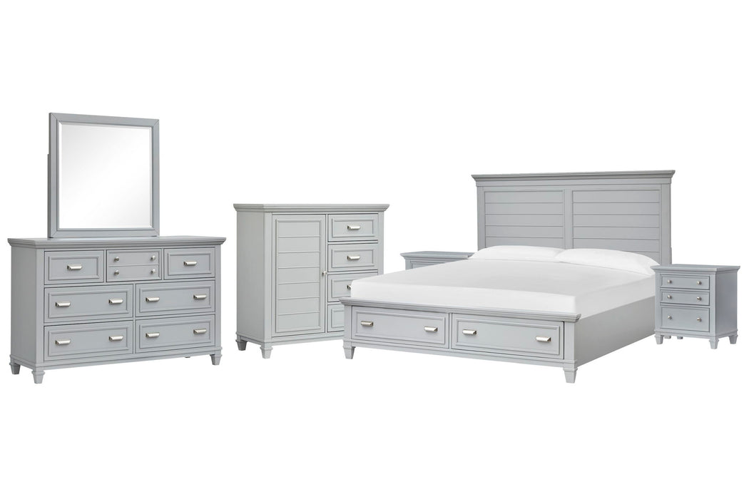 Charleston - Panel Storage Bedroom Set Magnussen Furniture