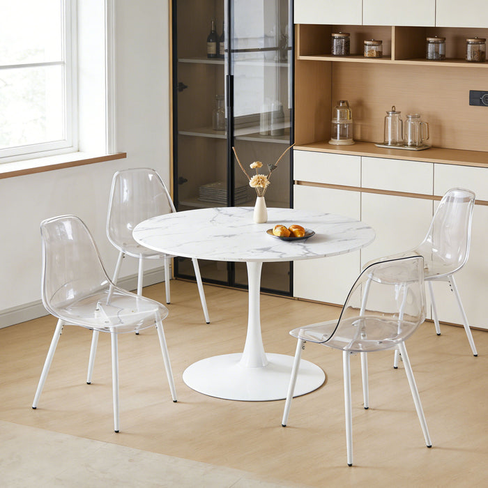 Round Tulip Table, Pedestal Design Home Essentials