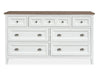 Heron Cove - Two Tone Drawer Dresser Magnussen Furniture