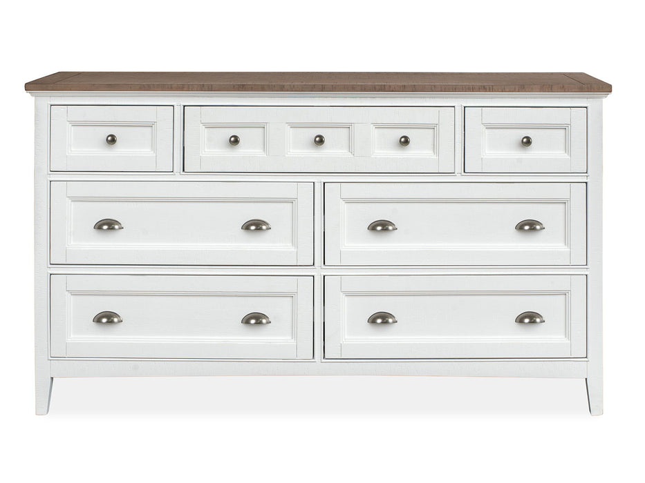 Heron Cove - Two Tone Drawer Dresser Magnussen Furniture