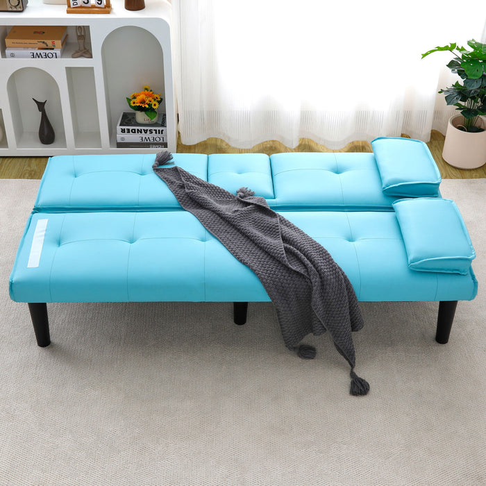 Sofa Bed With Foldable Design And Cup Holder Home Essentials