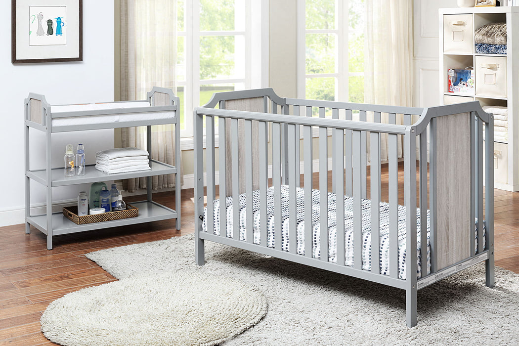 Brees Island - 3 In 1 Convertible Crib Suite Bebe