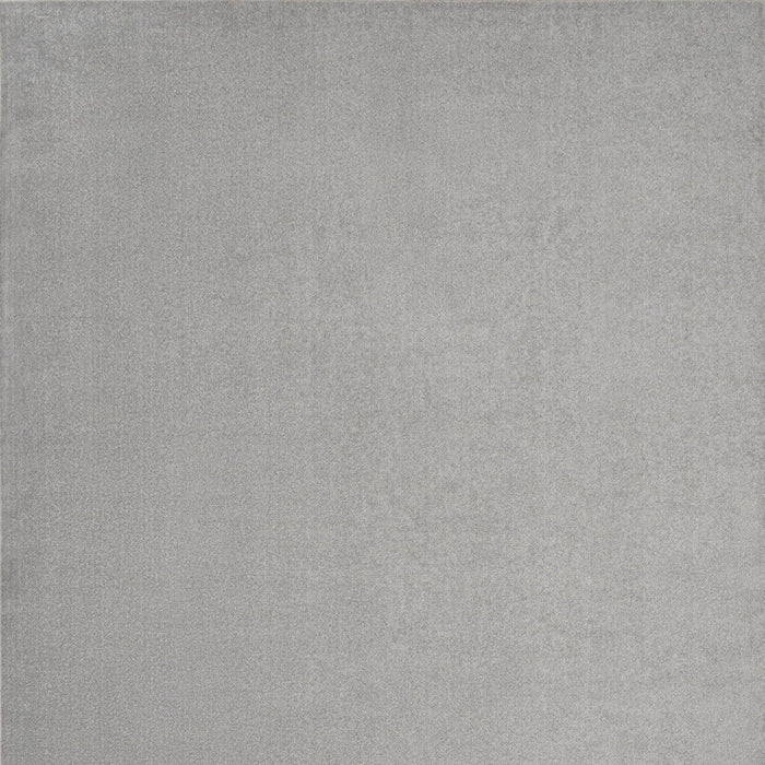 10' X 14' Non Skid Indoor / Outdoor Area Rug - Silver Gray