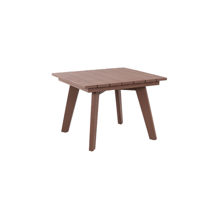 Outdoor Side Table, Wide Tabletop For Patio - Brown Home Essentials