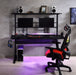 Canzi - Gaming Desk With USB - Black ACME