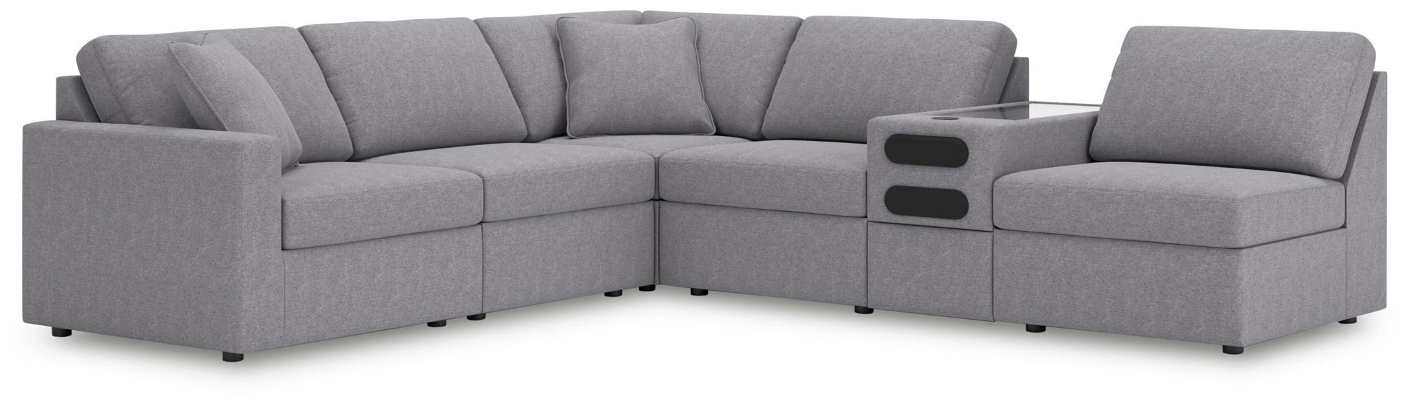 Modmax - Sectional - Granite Signature Design by Ashley®