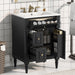 Freestanding Bathroom Vanity With Sink, Adjustable Shelf & Flip Drawer Hearth and Haven